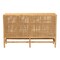 Baxton Studio Vivan Modern Bohemian Natural Brown Rattan and Mahogany Wood Storage Cabinet 228-13135-ZORO - alternate 6